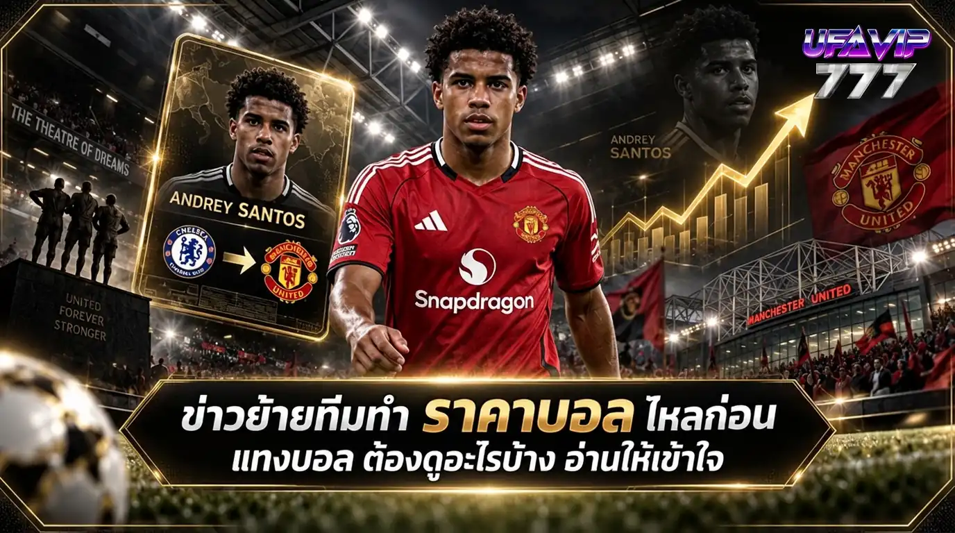 ข่าวย้ายทีมที่ทำให้ ราคาบอล ไหลก่อนเกม สำหรับคน แทงบอล