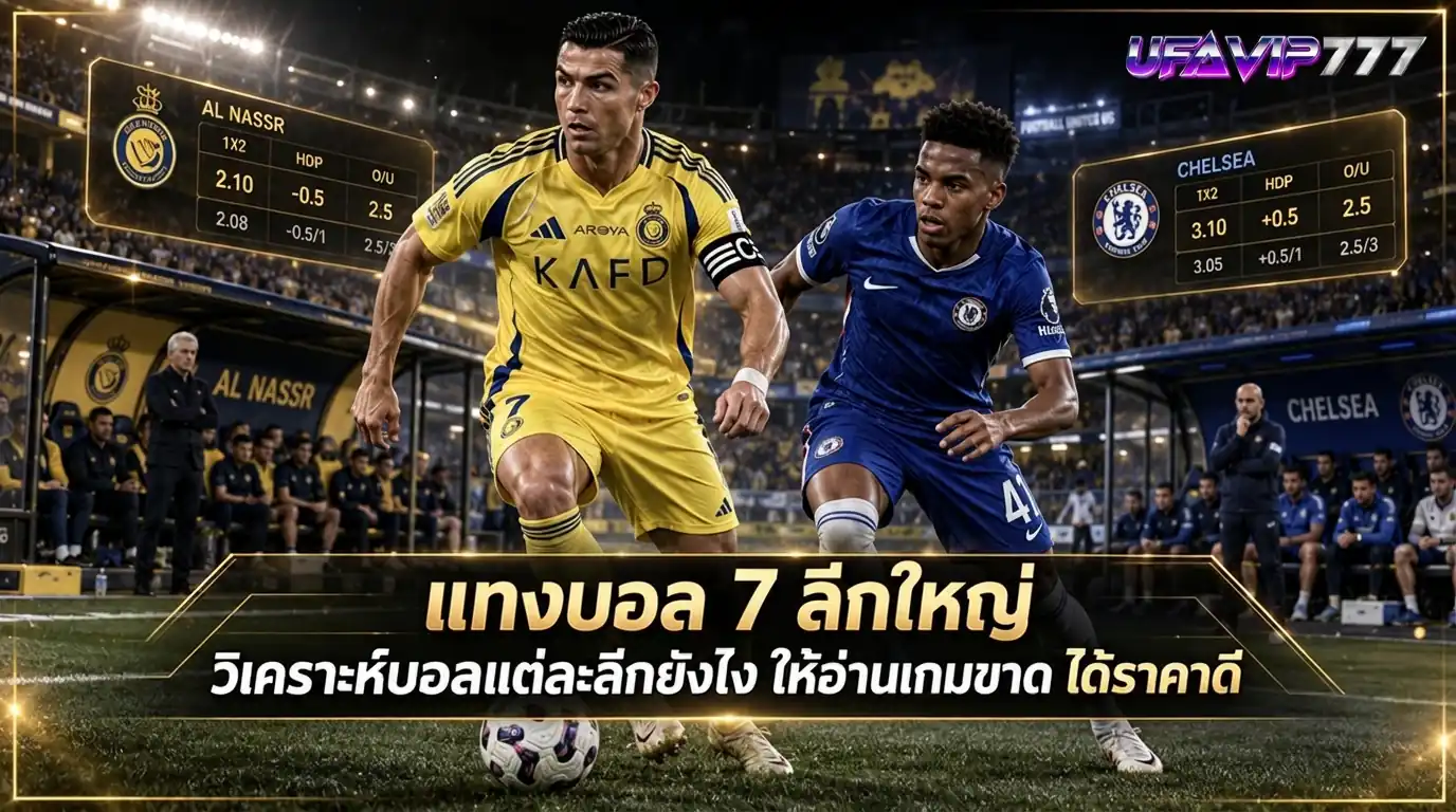แทงบอล 7 ลีกใหญ่ พรีเมียร์ลีก UCL ลาลีกา บุนเดสลีกา เซเรียอา ลีกเอิง ไทยลีก
