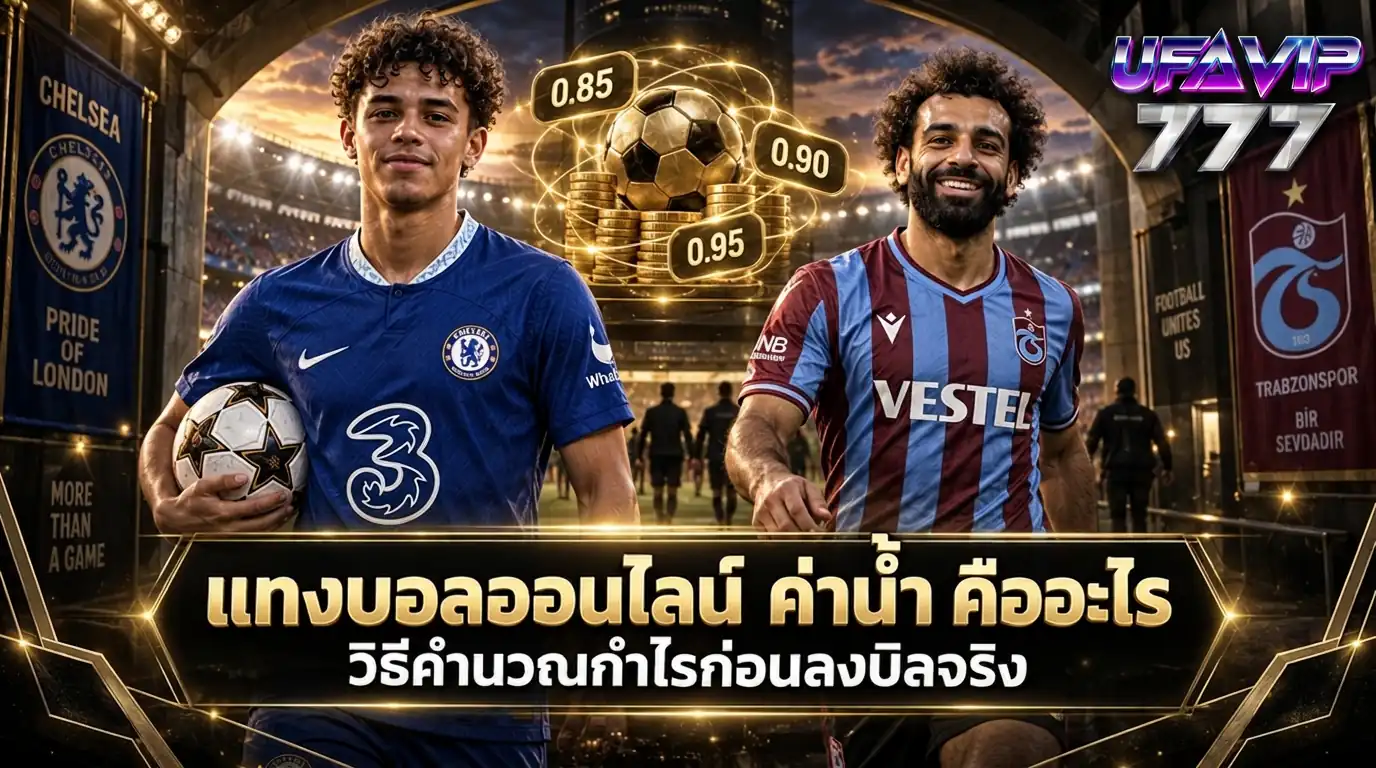 ค่าน้ำ คืออะไร วิธีคำนวณกำไรและจุดคุ้มทุนก่อน แทงบอลออนไลน์
